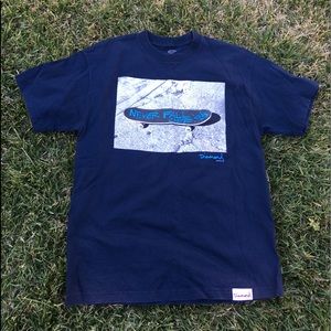 Nice deep blue diamond never fall off swag tshirt